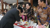 Puluhan Atese Hadiri Cara Halal Bihalal yang Digelar Menhan Prabowo Subianto